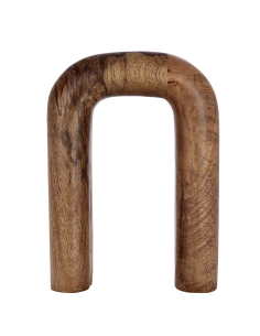 MELOBODY Jarrón de madera Naturaleza 2