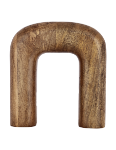 MELOBODY Jarrón de madera Naturaleza 2