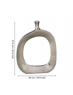 ANKAREFO Metal Vase Nickel 2