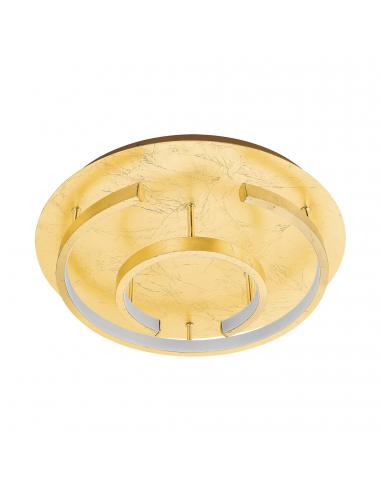 EGLO 98487 - POZONDON LED Ceiling Light in Gold Steel and Acrylic
