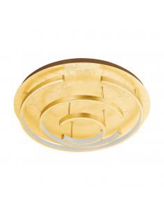 EGLO 98488 - POZONDON LED Ceiling Light in Gold Steel and Acrylic