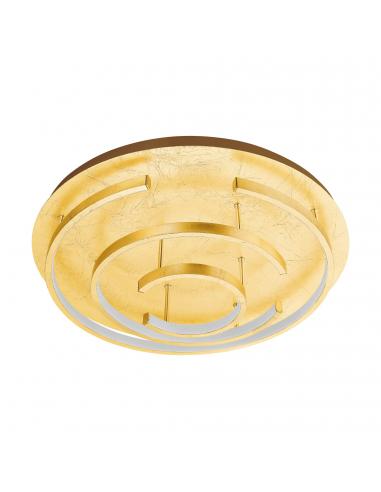 EGLO 98488 - POZONDON LED Ceiling Light in Gold Steel and Acrylic