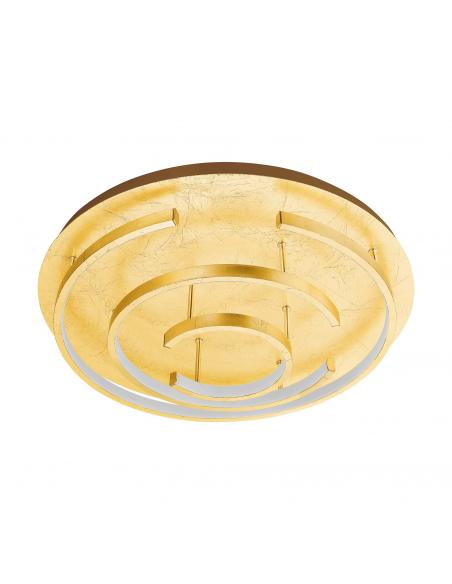 EGLO 98488 - POZONDON LED Ceiling Light in Gold Steel and Acrylic