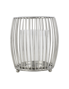 RUMOI Chrome Candle Holder 2