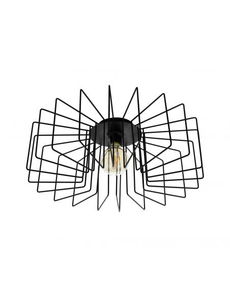 EGLO 98507 - TREMEDAL Living Room Lamp in Black Steel