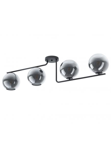 EGLO 98515 - MAROJALES Living Room Lamp in Black Steel