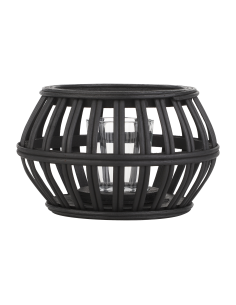 BUNAWAN Black Candle Holder 2