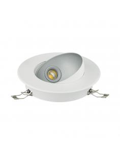EGLO 98521 - RONZANO 1 Lámpara Empotrable LED en Acero blanco, plata