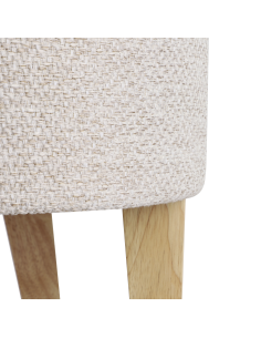 MASHIKE Beige Stool 2
