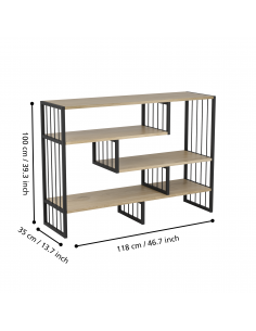 AUKSIDE Mueble Estante 2