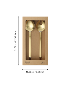 SEONI Cucharas Oro 2
