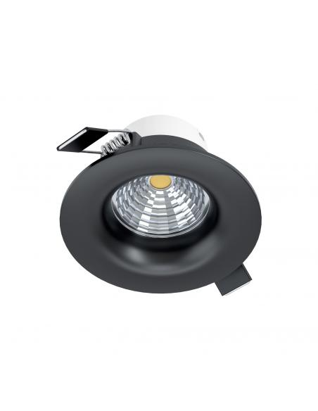 EGLO 98607 - SALICETO Recessed LED Lamp in Black Aluminum