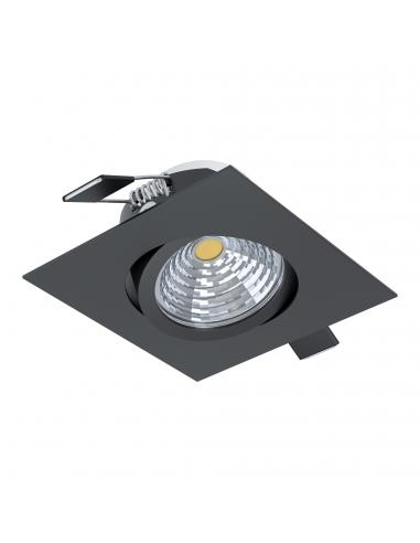 EGLO 98611 - SALICETO Recessed LED Lamp in Black Aluminum