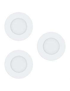 EGLO 32881 - FUEVA-C LED Recessed Lamp in White Metal Cast and Acrylic