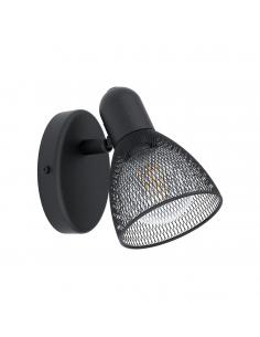 EGLO 98621 - CAROVIGNO LED spotlight in black steel