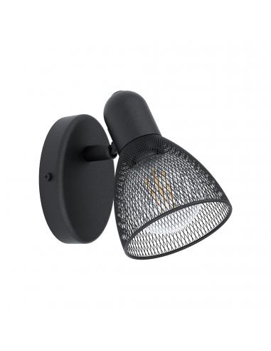EGLO 98621 - CAROVIGNO LED spotlight in black steel