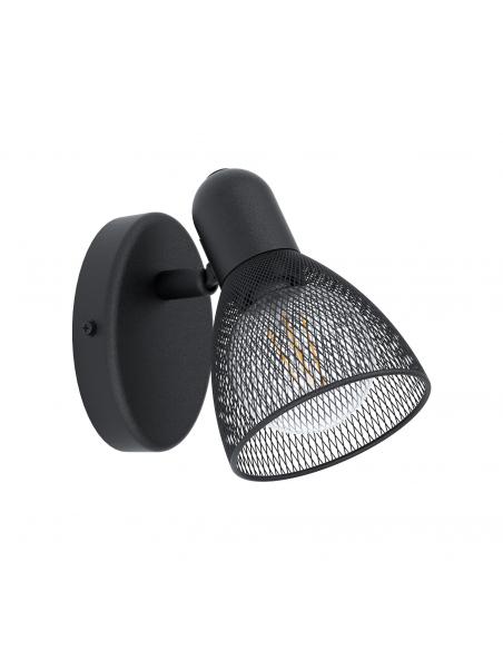 EGLO 98621 - CAROVIGNO LED spotlight in black steel