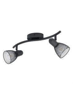 EGLO 98622 - CAROVIGNO LED spotlight in black steel