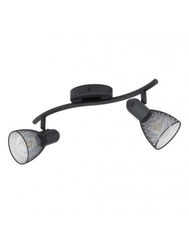 EGLO 98622 - CAROVIGNO LED spotlight in black steel