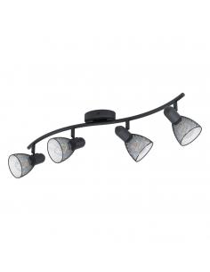 EGLO 98623 - CAROVIGNO LED spotlight in black steel