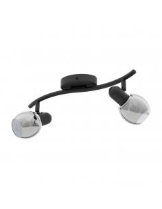EGLO 98625 - POLLICA LED spotlight in black steel