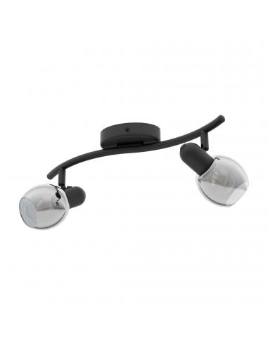 EGLO 98625 - POLLICA LED spotlight in black steel