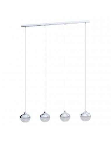 EGLO 98628 - MIOGLIA 1 Living Room Lamp in Chrome Steel and Acrylic