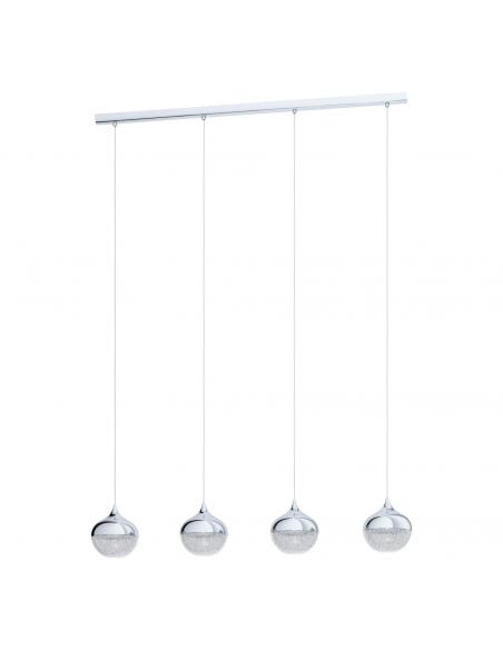 EGLO 98628 - MIOGLIA 1 Living Room Lamp in Chrome Steel and Acrylic