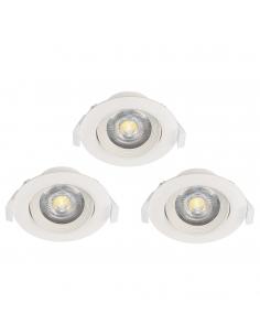 EGLO 32896 - SARTIANO Lámpara Empotrable LED en Acrílico blanco