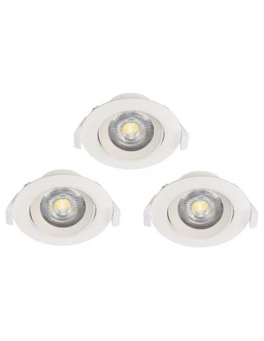 EGLO 32896 - SARTIANO LED Recessed Lamp in White Acrylic