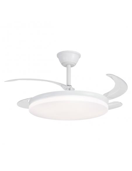 FAN CHALK WHITE 4 BLADES 30W