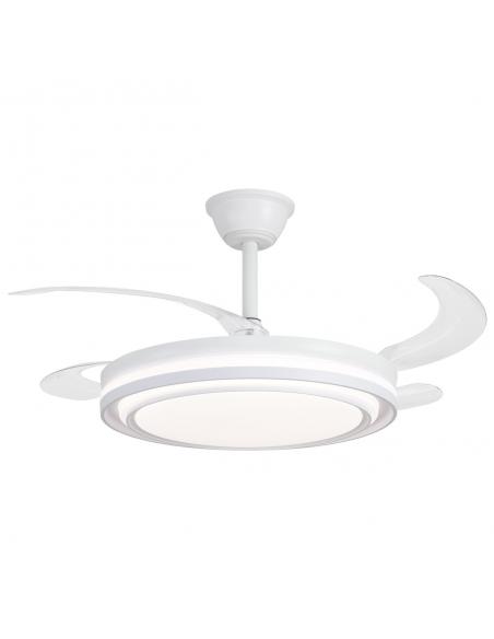 FAN KORFU WHITE 4 BLADES 30W