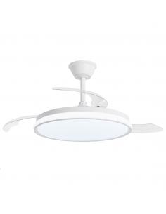 FAN DUBLIN WHITE 50 CM 3 BLADES