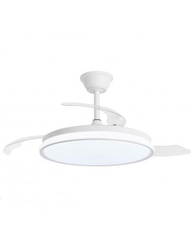 FAN DUBLIN WHITE 50 CM 3 BLADES