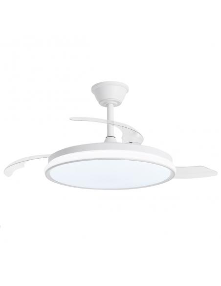 FAN DUBLIN WHITE 50 CM 3 BLADES