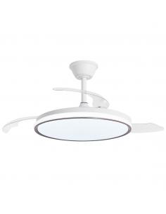 FAN DUBLIN DARK WOOD 50 CM 3 BLADES