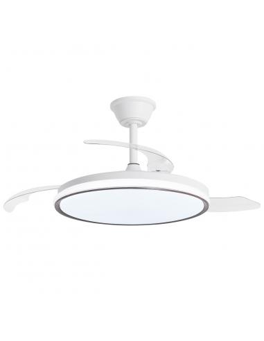 FAN DUBLIN DARK WOOD 50 CM 3 BLADES