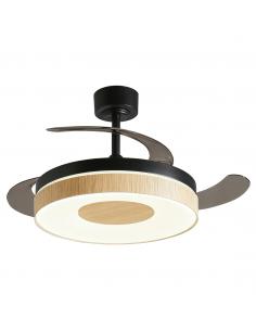 FAN DUNE BLACK-WOOD 50CMS 3 BLADES