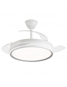 FAN WHITE-SILVER FILE 50 CM 3 BLADES
