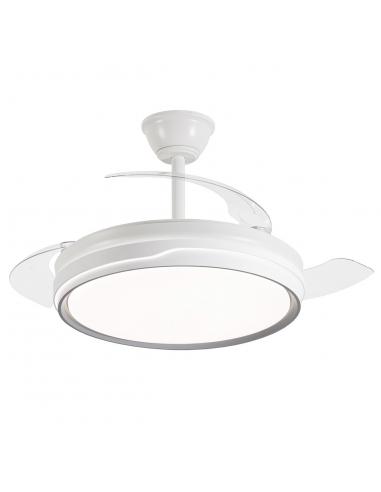 FAN WHITE-SILVER FILE 50 CM 3 BLADES