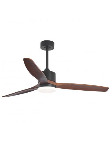 VENTILADOR MADEIRA NEGRO-MADER 132CMS 3 PALAS
