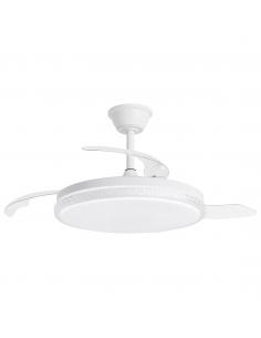 FAN NOVA WHITE 50CMS 3 LED BLADES 60W