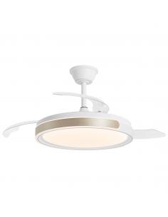 FAN SAMANA WHITE-GOLD 50 CM 3 BLADES