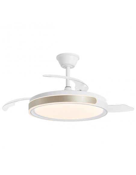 FAN SAMANA WHITE-GOLD 50 CM 3 BLADES