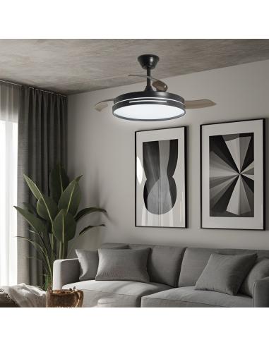VENTILADOR TOGO NEGRO 50CMS 3 PALAS