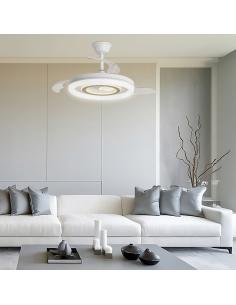 FAN BRIBON BLCO-SILVER 50CMS 3 BLADES 2