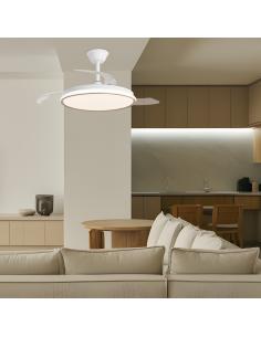 FAN DUBLIN LIGHT WOOD 50 CM 3 BLADES 2
