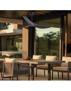 VENT.GARDEN BLACK-DARK WOOD 132CMS 3 BLADES 2