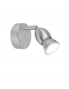 SATIN NICKEL BULLET SPOTLIGHT 1 X 40W GU-10