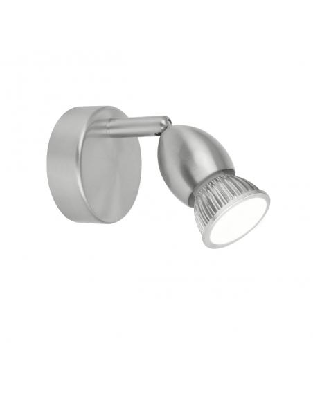 SATIN NICKEL BULLET SPOTLIGHT 1 X 40W GU-10